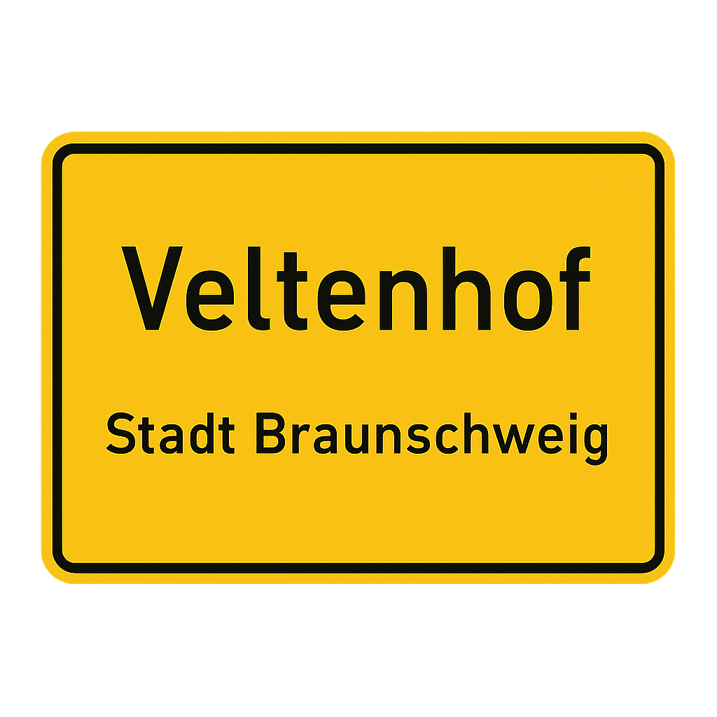 Veltenhof Ortsschild